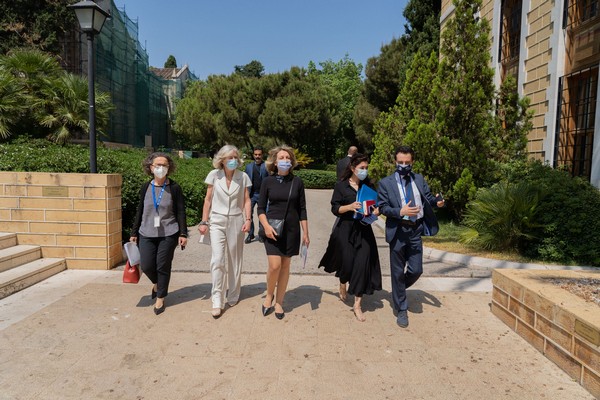 In Beirut UNESCO ADG hands over rehabilitated schools and universities renews support to heritage and arts 